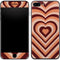 Autumn Heart Pattern iPhone 8 Plus Skin
